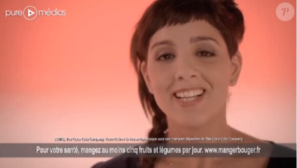 Naoëlle, gagnante de Top Chef 2013 sur M6, dans la publicité Coca Cola