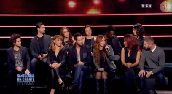 La nouvelle génération de chanteurs dans Samedi soir, on chante Goldman sur TF1 le samedi 19 janvier 2013