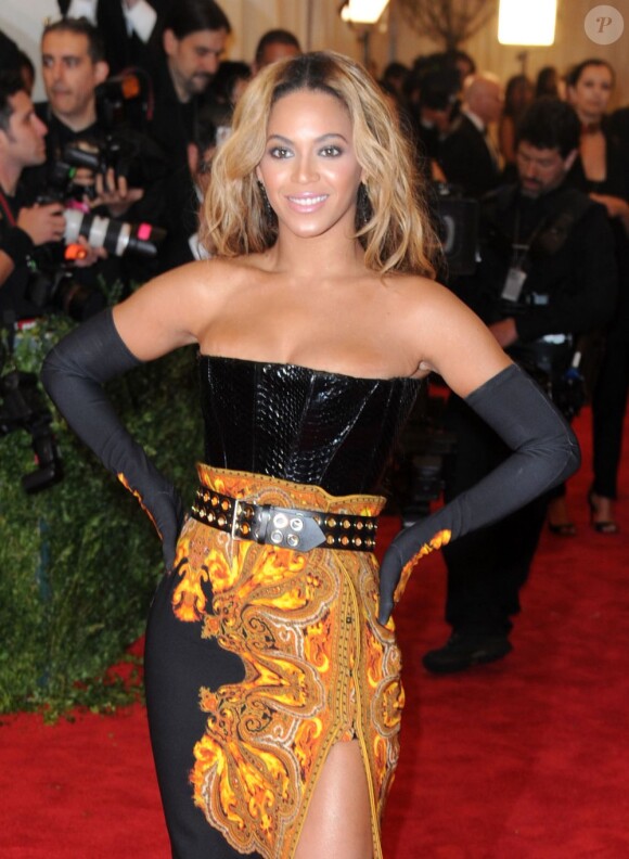 La sublime Beyoncé au MET Ball 2013 à New York, le 6 mai 2013.