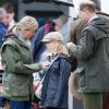 Lady Louise Mountbatten-Windsor, 9 ans, avec ses parents le prince Edward et la comtesse Sophie de Wessex, au Windsor Horse Show le 11 mai 2013