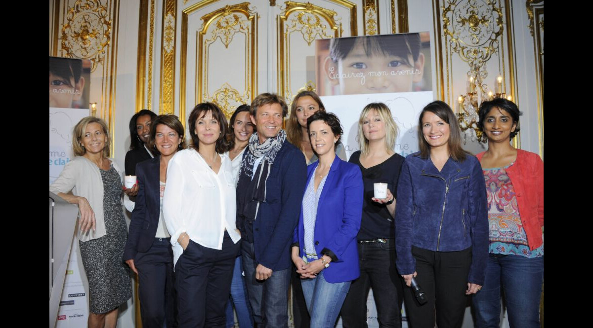 Photo : Claire Chazal, Samira Ibrahim, Marielle Fournier, Tina Kieffer ...