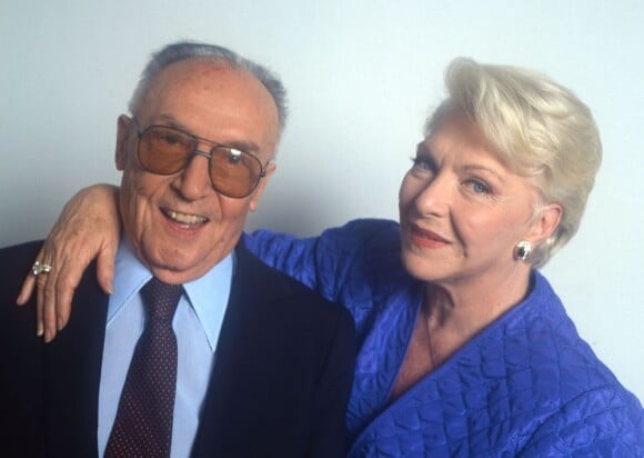 Loulou Gasté et Line Renaud en 1980.