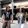 Prince Jackson et sa petite-amie Remi Alfalah, sont allés au restaurant Il Pastaio de Beverly Hills, 17 mai 2013.