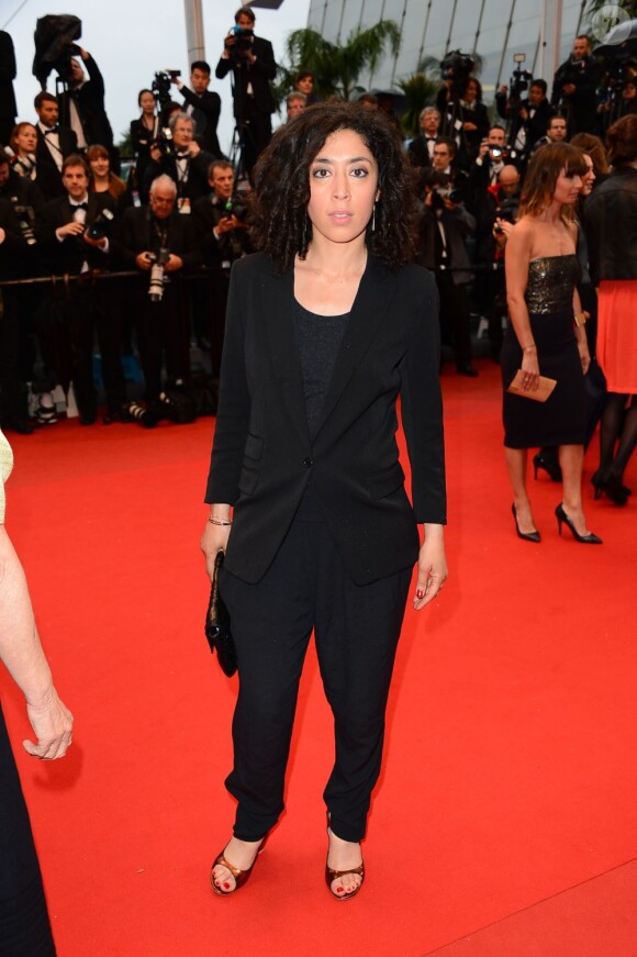 Naidra Ayadi lors de la montée des marches du Festival de Cannes le 18 mai 2013