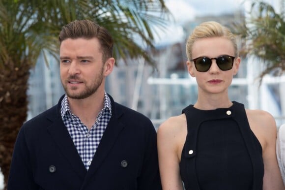 Justin Timberlake, Carey Mulligan lors du photocall du film "Inside Llewyn Davis" lors du 66e festival du film de Cannes le 19 mai 2013