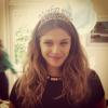 Elisa Sednaoui lors de sa baby shower, le 18 mai 2013. Cliché issu du Twitter d'Elisa Sednaoui