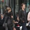 L'actrice américaine Sela Ward, des Experts Manhattan, se promène avec son mari Howard Sherman dans les rues de Paris, le 17 mai 2013. Elle est allée au Café de Flore !