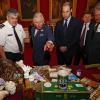 Le prince Charles et le prince William participaient à la conférence End Wildlife Crime sur la lutte contre les traffics et pour la préservation de la vie sauvage, le 21 mai 2013 au palais St James, à Londres.