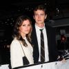 Hayden Christensen et sa fiancée Rachel Bilson lors de la soirée de lancement de sa société de production Glacier Film sur un bateau ancré dans le port de Cannes le 19 mai 2013