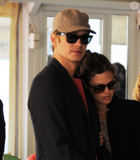 Rachel Bilson et Hayden Christensen ont déjeuné en amoureux au restaurant Atoux et Brun le 20 mai 2013 durant le Festival de Cannes