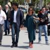 Tomer Sisley et sa compagne Agathe Delafontaine au 66e festival de Cannes, le 20 mai 2013.