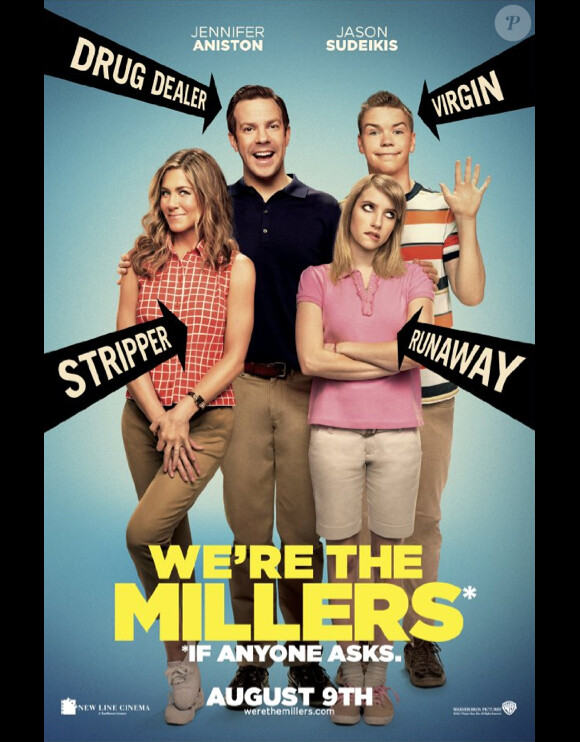 Affiche américaine du film We're The Millers