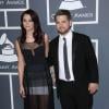 Jack Osbourne et sa femme Lisa à la 55e cérémonie des Grammy Awards à Los Angeles, le 10 février 2013.