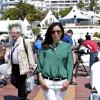 La plage Majestic lors du Festival de Cannes le 21 mai 2013 : Aure Atika