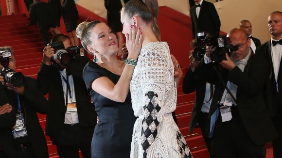 Cannes 2013 : Léa Seydoux et Adèle Exarchopoulos sublimes et sensuelles