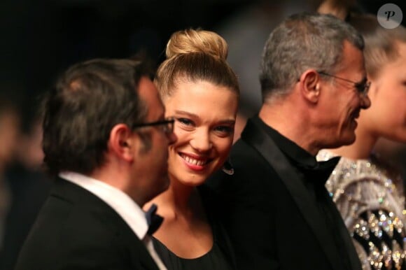 Léa Seydoux lors du la montée des marches au Festival de Cannes pour le film La Vie d'Adèle - chapitre 1 et 2, le 23 mai 2013