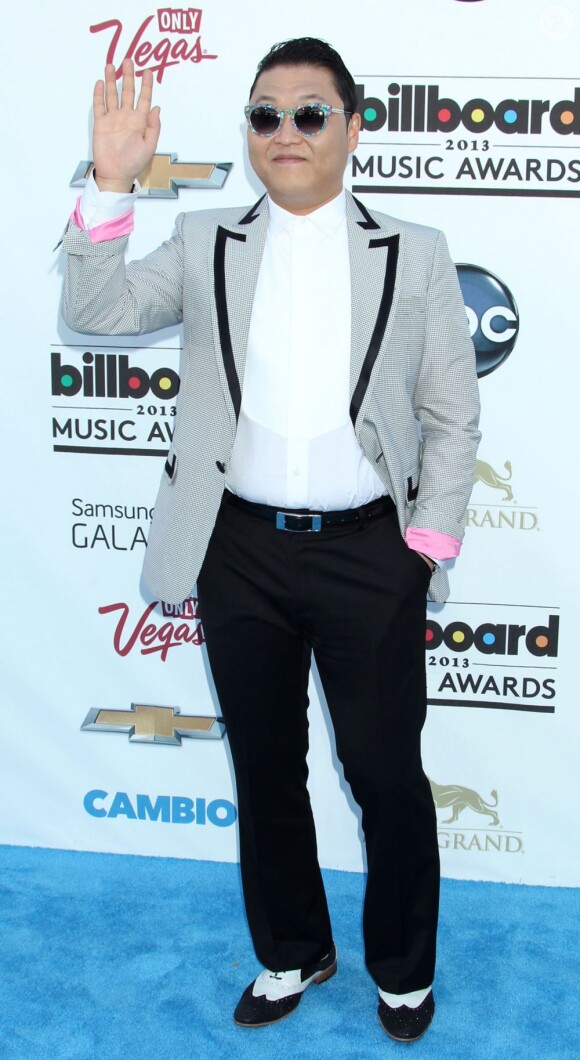 Le vrai Psy pendant la cérémonie des Billboard Music awards à Las Vegas le 19 mai 2013.