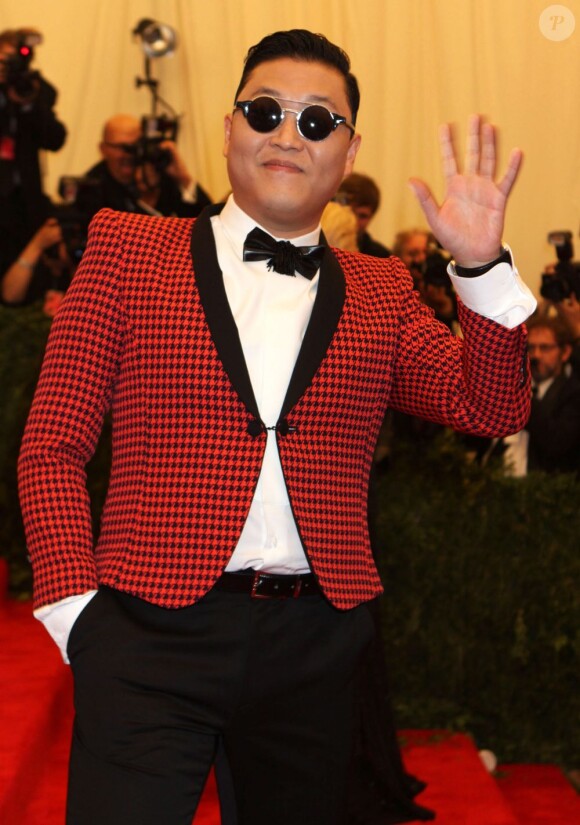 Psy au MET Gala à New York le 6 mai 2013.
