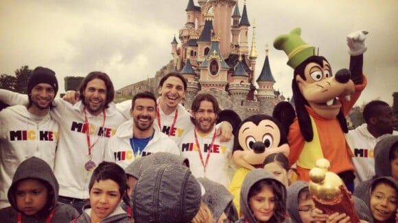 Zlatan Ibrahimovic et les stars du PSG : Match de rêve pour les enfants à Disney