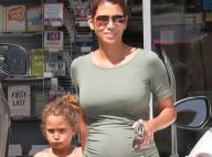 Halle Berry, enceinte : Future maman radieuse en robe moulante avec Nahla