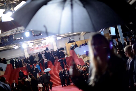 La pluie s'est invitée au Festival de Cannes 2013