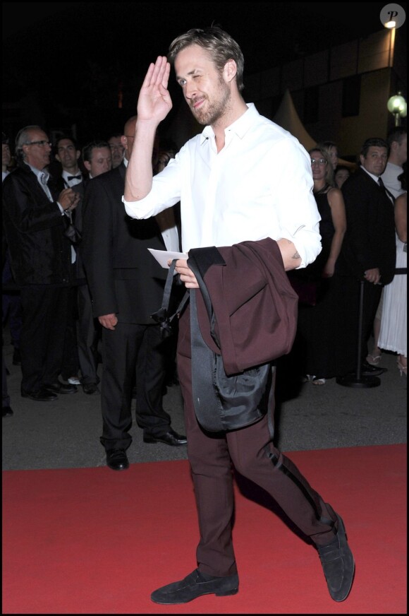 Ryan Gosling à Cannes lors du Festival en 2011