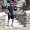 David Cameron en vacances avec sa femme Samantha à Ibiza en Espagne le 26 mai 2013.