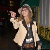 Brooke Mueller quitte le restaurant "Dan Tana" à West Hollywood, le 20 février 2013.