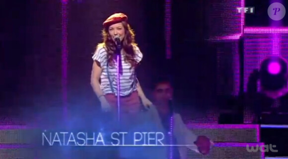 Natasha St-Pier dans Samedi soir on chante France Gall - Musique reprise à la collégiale sur TF1 le samedi 1er juin 2013