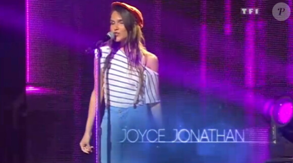 Joyce Jonathan dans Samedi soir on chante France Gall - Musique reprise à la collégiale sur TF1 le samedi 1er juin 2013