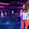Sofia Essaidi lors de "Samedi soir on chante..." dédié à France Gall, le 1er juin sur TF1.