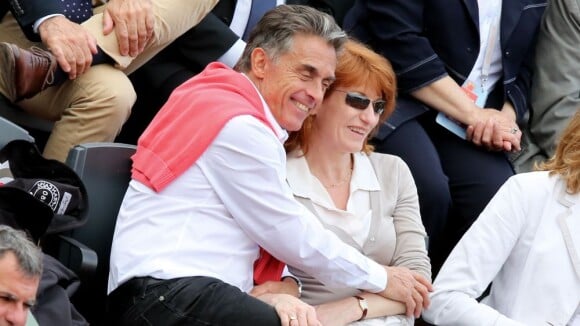 Roland-Garros 2013 : Gérard Holtz et Muriel, amoureux comme des ados