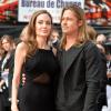 Angelina Jolie, Brad Pitt - People a la premiere du film "World War Z" a Londres, le 2 juin 2013. 02/06/2013 'World War Z' World Premiere at The Empire Leicester Square.02/06/2013 - Londres
