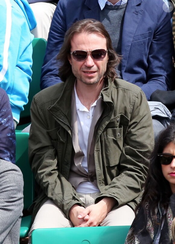 Stanislas Renoult à Roland-Garros le 3 juin 2013.