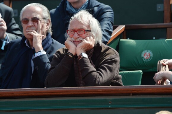 Pierre Richard à Roland-Garros le 3 juin 2013.