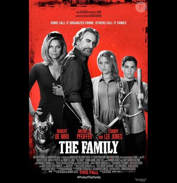 Affiche officielle du film The Family.