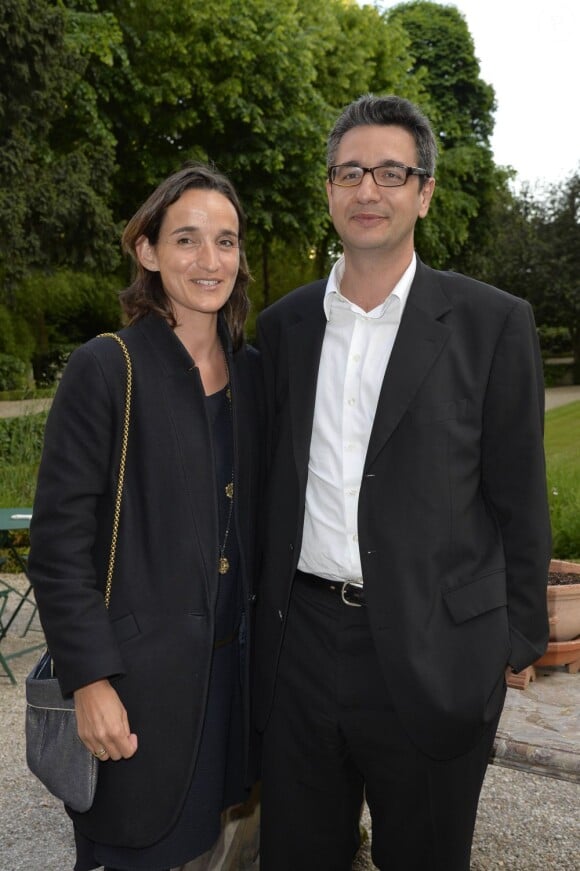Cédric Siré, PDG de Webedia, et son épouse à l'anniversaire de la Fondation Culture et Diversité au Théâtre du Rond-Point, à Paris le 3 juin 2013.