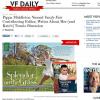 Pippa Middleton dans Vanity Fair US, numéro de juillet 2013 : la soeur de la duchesse de Cambridge devient chroniqueuse sur les passe-temps britanniques pour la revue américaine, et commence par Wimbledon.