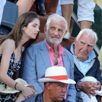 Roland-Garros 2013 : Jean-Paul Belmondo, 'Magnifique' avec sa petite-fille