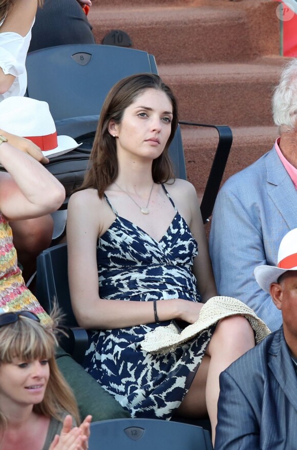 Annabelle Belmondo à Roland-Garros, le 7 juin 2013.