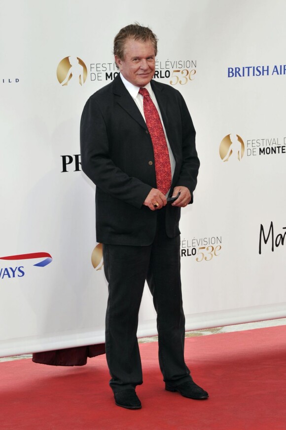 Tom Berenger lors de la cérémonie d'ouverture du 53e festival de Monte-Carlo au Forum Grimaldi à Monaco, le 9 juin 2013.