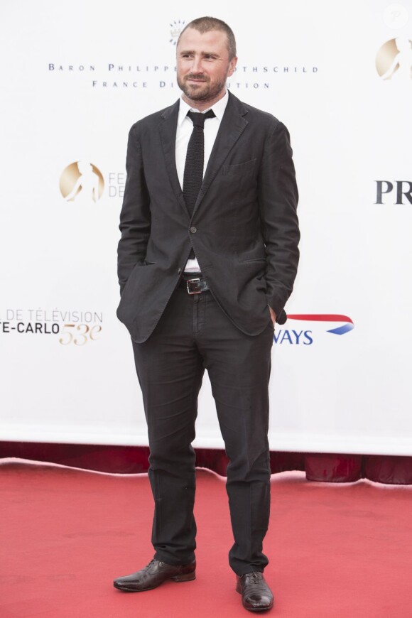 Alexandre Brasseur lors de la cérémonie d'ouverture du 53e festival de Monte-Carlo au Forum Grimaldi à Monaco, le 9 juin 2013.