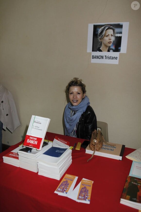 Tristane Banon au Salon du livre de Verneuil-sur-Avre, le 9 juin 2013.