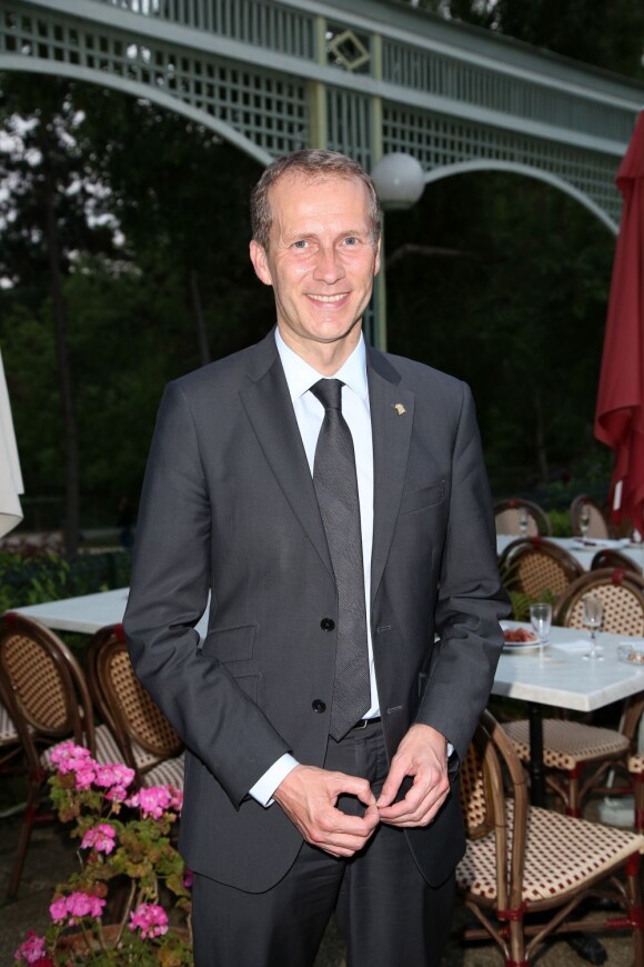 Guillaume Garot (Ministre delegue a l'Agroalimentaire, Conseiller municipal de Laval) lors de la soirée "La charcuterie fait son show" au Chalet du Lac à Paris le 10 juin 2013.