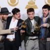 Mumford & Sons aux Grammy Awards à Los Angeles, le 10 février 2013. 