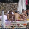 Tamara Ecclestone et son fiancé Jay Rutland profite du soleil de la Côte d'Azur en compagnie de leurs amis et proches au Grand Hôtel du Cap Ferrat le jour de son mariage, le 11 juin 2013