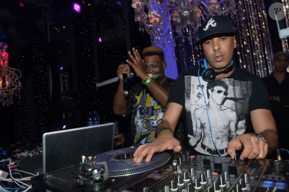 DJ Abdel et Big Ali à l'after show du festival Marrakech du rire, le 8 juin 2013 à l'Hôtel du golf de Marrakech.