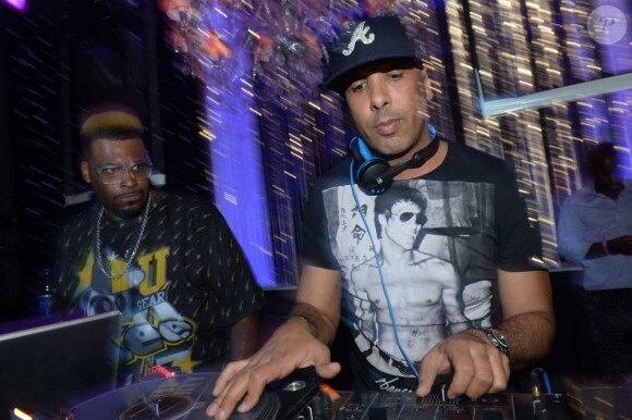 DJ Abdel et Big Ali à l'after show du festival Marrakech du rire, le 8 juin 2013 à l'Hôtel du golf de Marrakech.