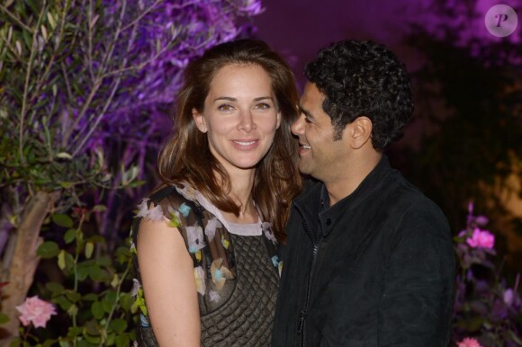 Jamel Debbouze et Mélissa Theuriau à l'after show du festival Marrakech du rire, le 8 juin 2013 à l'Hôtel du golf de Marrakech.