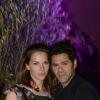Jamel Debbouze et Mélissa Theuriau à l'after show du festival Marrakech du rire, le 8 juin 2013 à l'Hôtel du golf de Marrakech.